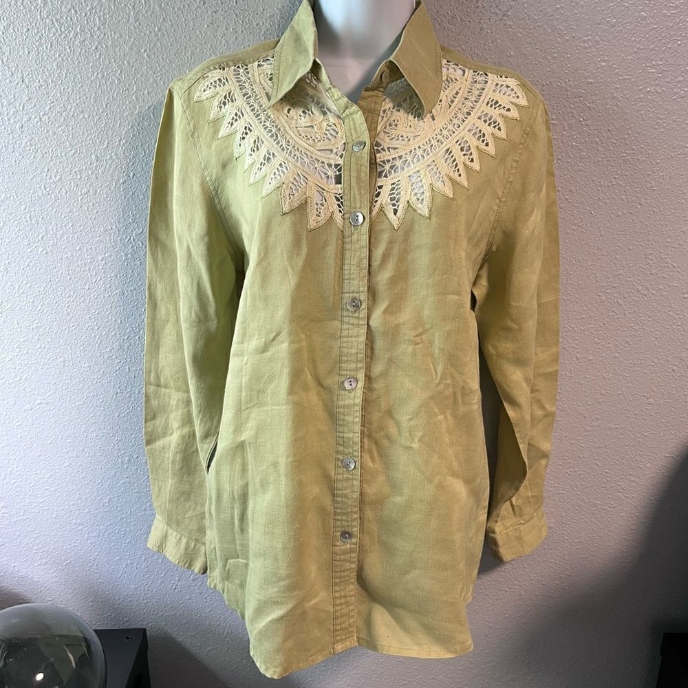 Vintage Lace Interlay Top